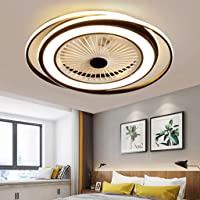 50W LED De La Lámpara Del Ventilador De Techo Tranquila Luz De Techo Con Mando A Distancia Para Lámpara Regulable Para…